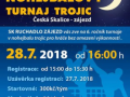 Noční nohejbalový turnaj trojic v České Skalici